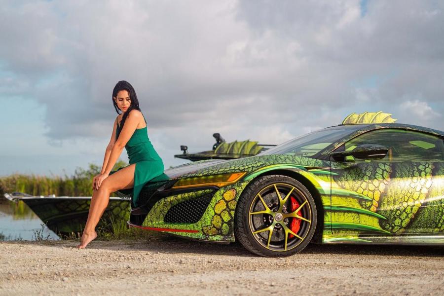  Acura NSX by MetroWrapz 2019 года  (фото 14 из 15)